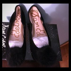 New Black Suede Shoes - Size 10.5